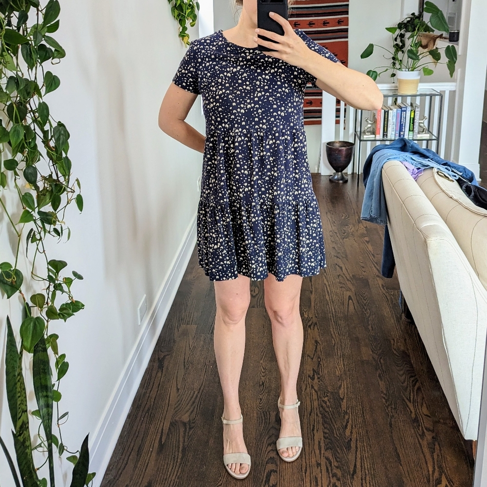 Blue Gap Swing Dress